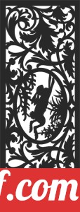 decorative wall screen pattern door panel