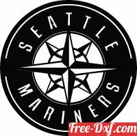 download Seattle Mariners American baseball MLB free ready for cut