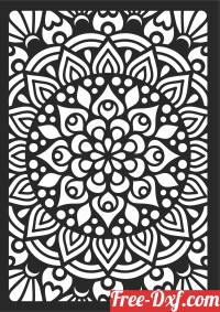 download door   Wall  PATTERN free ready for cut