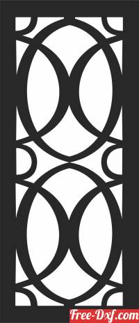 download door  Screen   Pattern  Decorative free ready for cut