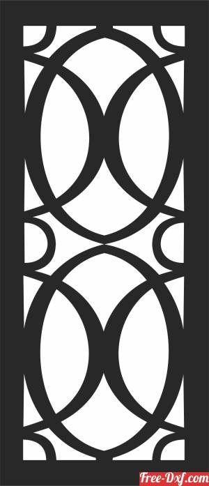 download door  Screen   Pattern  Decorative free ready for cut