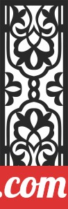 door decorative pattern wall screen