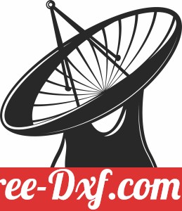 Radio Telescope clipart