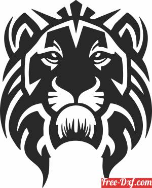 download Lion head clipart free ready for cut