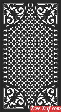 download Decorative   PATTERN WALL  Decorative   DOOR  Screen free ready for cut