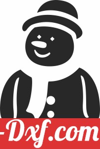 christmas snowman clipart