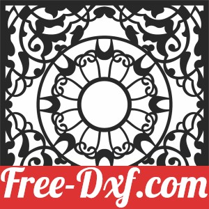 mandala wall decor