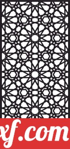 moroccan decorative hanging screen partition door panel pattern