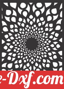 wall decorative screen pattern