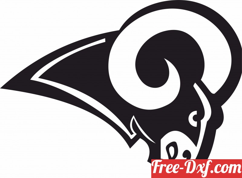 Los Angeles Rams Logo SVG Cut File - Free Sports Logo Downloads