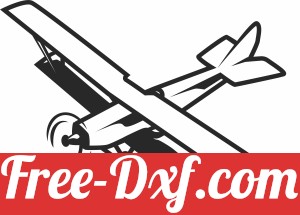 biplan flight clipart