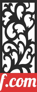 Wall   DOOR PATTERN Decorative   screen Door