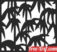 download decorative pattern art wall screen free ready for cut