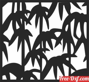download decorative pattern art wall screen free ready for cut