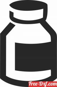 download Medicine Bottle Medical Symbol cliparts free ready for cut