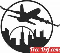 download plane wall decor free ready for cut