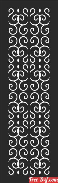 download decorative  Decorative Wall screen decorative   pattern free ready for cut