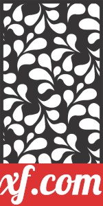 Decorative pattern wall Screens floral Panel for doors