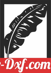 leaf wall art panel