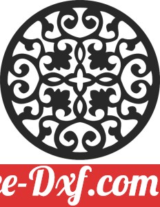 mandala round pattern decorative art