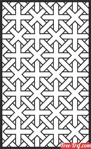 download wall  Decorative  pattern  screen free ready for cut