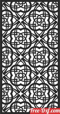 download screen  DOOR WALL  PATTERN WALL DECORATIVE free ready for cut