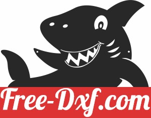 shark monogram sign