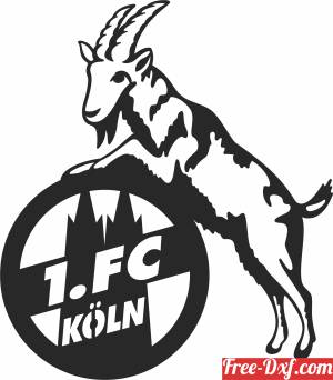 download Fc Koln logo free ready for cut