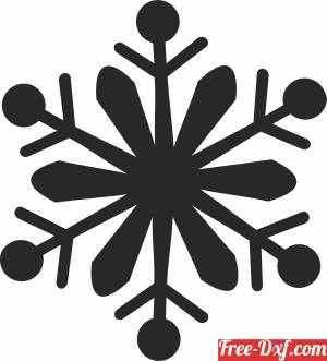 download christmas Snowflake free ready for cut