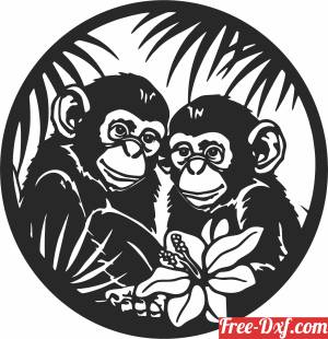 download Monkey cliparts free ready for cut