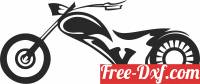 download vector motorcycle silhouette free ready for cut