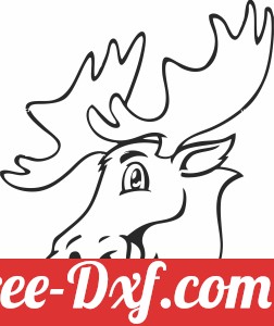 moose head cliparts