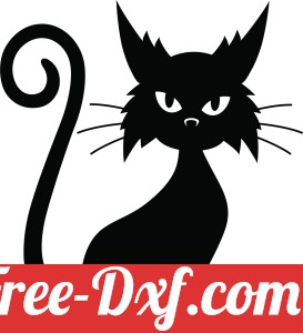 Halloween Cat Silhouette