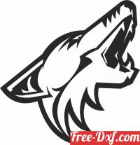 download Arizona Coyotes hockey nhl team logo free ready for cut