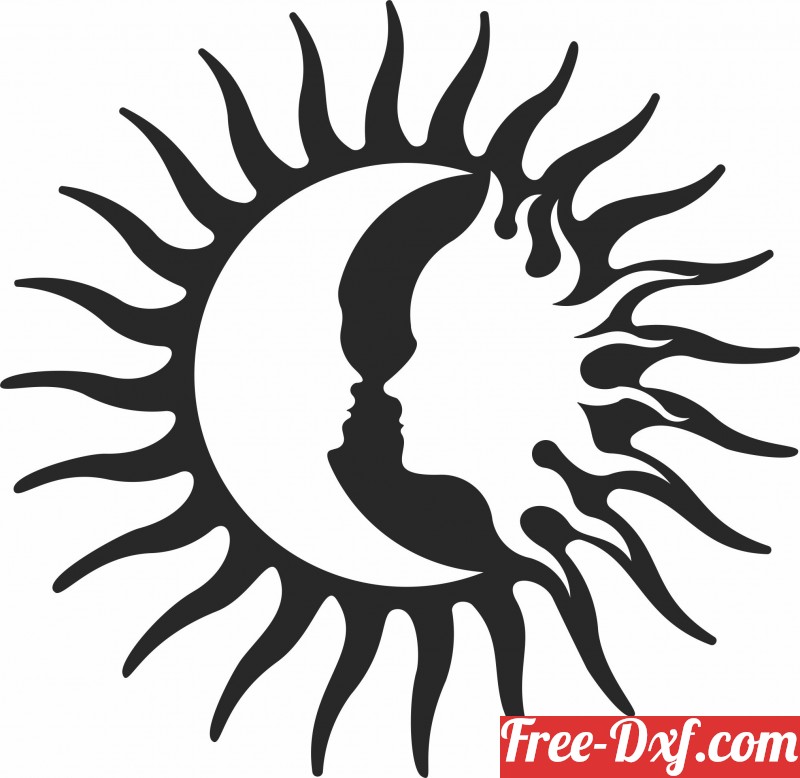 Download Sun Moon Cliparts Wall Decors Owwhz High Quality Free D