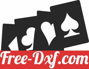 Wall Art cards Poker