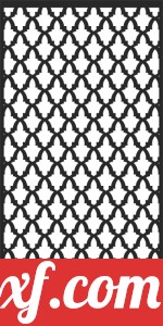 Decorative wall screen pattern