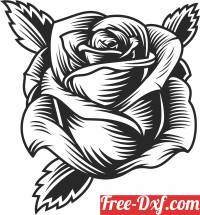 download beautiful rose free ready for cut