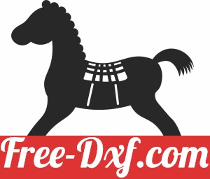 rocking horse toy cliparts