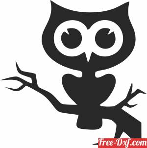 download Halloween owl free ready for cut