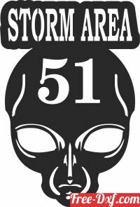 download storm area 51 clipart free ready for cut