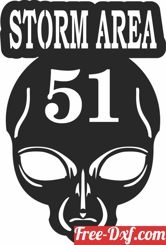 Download storm area 51 clipart OoGW8 High quality free Dxf files,