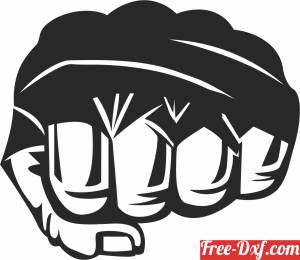 download mma taped fist hands clipart free ready for cut