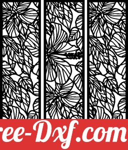 decorative panels floral wall screen