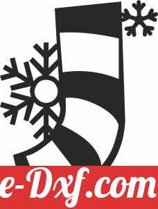 j split letter monogram christmas