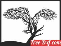 download Eagle tree branches clipart free ready for cut