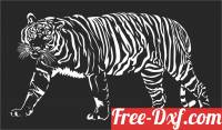 download Hunting tiger decor art animal free ready for cut