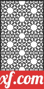 pattern  Door  screen