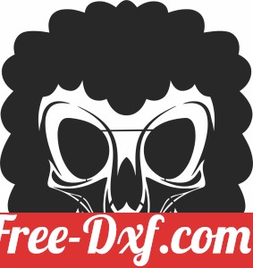 Skull Clown cliparts