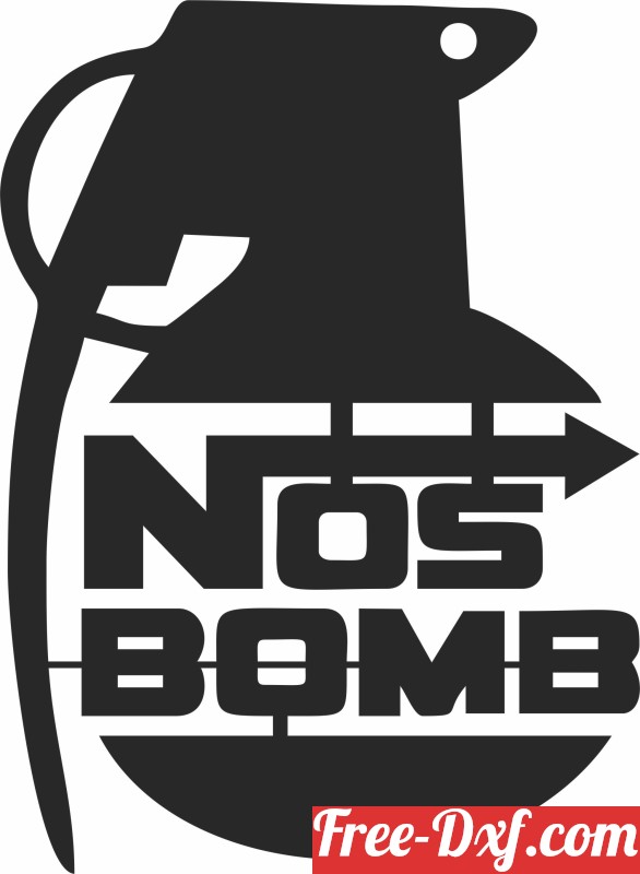 Download Nos Bomb Cliparts Prorj High Quality Free Dxf Files Svg